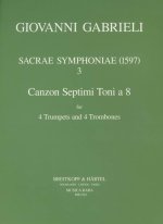 SACRAE SYMPHONIAE 1597 4 TROMPETEN 4 POS