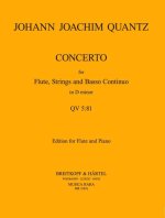 FLUTE CONCERTO IN D MINOR QV 581 QV 581