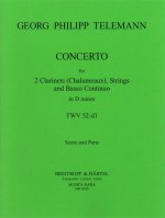 CONCERTO IN D MINOR TWV 52D1 TWV 52D1 2