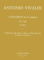 CONCERTO IN G MINOR RV 105 RV 105 ALTBLO