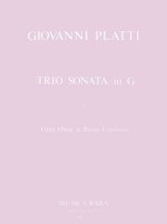 TRIO SONATA IN G FLTE OBOE BASSO CONTINU