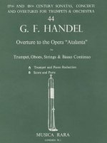 OVERTURE TO ATALANTA TROMPETE UND KLAVIE