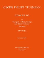 CONCERTO IN D MAJOR TWV 53D2 TWV 53D2 TR