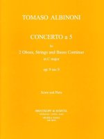 CONCERTO A 5 IN C OP99 OP99 2 OBOEN STRE