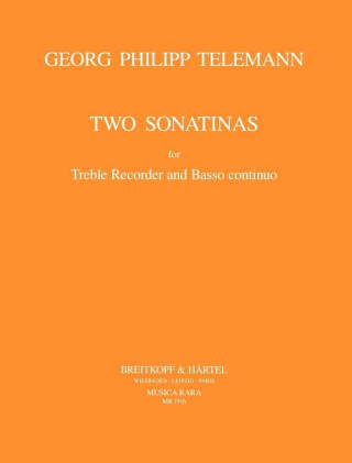 2 SONATINAS ALTBLOCKFLTE BASSO CONTINUO