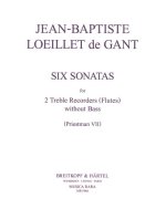6 SONATAS 2 ALTBLOCKFLTEN SET OF PARTS
