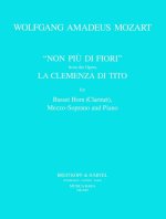 NON PI DI FIORI MEZZOSOPRAN KLARINETTE B