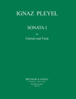 SONATA 1 IN EB MAJOR B 5491 KLARINETTE V