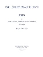 TRIO SONATA IN G MAJOR WQ 152 WQ 152 FLT