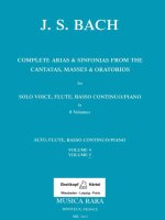 COMPLETE ARIAS VOL5 SINGSTIMME FLTE BASS