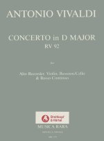 CONCERTO IN D MAJOR RV 92 RV 92 ALTBLOCK