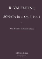 SONATA IN D OP3 NO 1 OP3 NR 1 ALTBLOCKFL