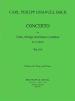 FLUTE CONCERTO IN A MINOR WQ 166 WQ 166