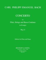 FLUTE CONCERTO IN D MAJOR WQ 13 WQ 13 FL