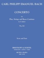 FLUTE CONCERTO IN A MINOR WQ 166 WQ 166