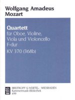 QUARTET IN F MAJOR K 370 KV 370 OBOE VIO