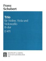 STRING TRIO IN BB MAJOR D 471 D 471 VIOL