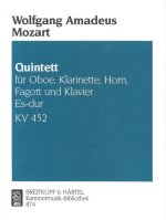 PIANO QUINTET IN EB MAJOR K 452 KV 452 O