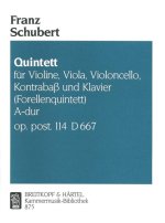 PIANO QUINTET IN A MAJOR D 667 OPPOST 11
