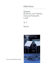 PIANO QUINTET IN F MINOR OP2 OP2 2 VIOLI