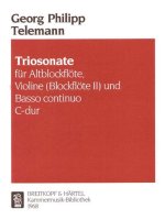 TRIO SONATA IN C MAJOR ALTBLOCKFLTE VIOL