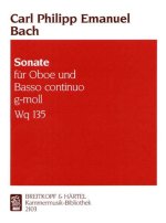 SONATA IN G MINOR WQ 135 WQ 135 OBOE & B