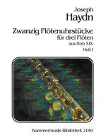 20 PIECES FOR MUSICAL CLOCK FROM HOB XIX