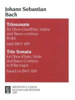 TRIO SONATA IN BB MAJOR OBOE VIOLINE BAS