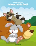 Livre de coloriage Animaux de la foret 1
