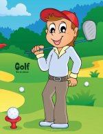 Golf libro de colorear 1