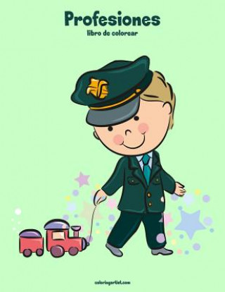 Profesiones libro de colorear 1