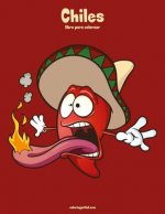 Chiles libro para colorear 1