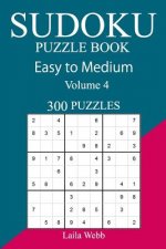 300 Easy to Medium Sudoku Puzzle Book