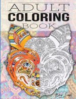 Adult Coloring Book: Stress Relieving Animal Designs