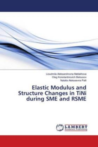 Elastic Modulus and Structure Changes in TiNi during SME and RSME