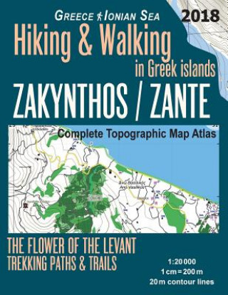 Zakynthos / Zante Complete Topographic Map Atlas 1