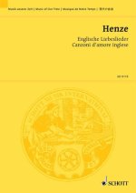 Englische Liebeslieder. Studienpartitur