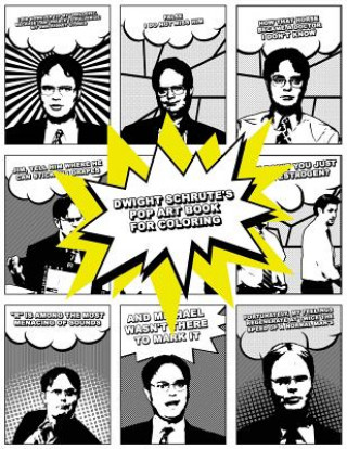 Dwight Schrute's Pop Art Book for Coloring