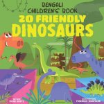 Bengali Children's Book: 20 Friendly Dinosaurs