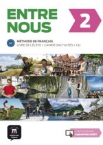 Entre nous 2 (A2). Livre de l'él?ve + cahier d'exercices + CD-Audio