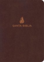 Rvr 1960 Biblia Letra Grande Tama?o Manual Marrón, Piel Fabricada Con Índice