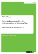 Surfboardfinne ausgeführt als vollparametrisierter Labortragflügel