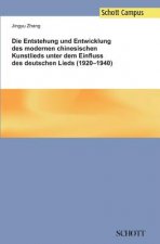 Entstehung und Entwicklung des modernen chinesischen Kunstlieds unter dem Einfluss des deutschen Lieds (1920-1940)