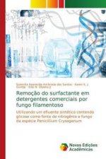 Remocao do surfactante em detergentes comerciais por fungo filamentoso