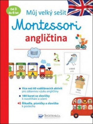 Můj velký sešit Montessori - Angličtina