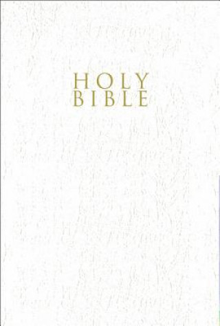 NIV, Gift and Award Bible, Leather-Look, White, Red Letter, Comfort Print
