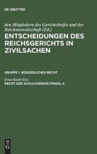 Entscheidungen des Reichsgerichts in Zivilsachen, Recht der Schuldverhaltnisse, 4