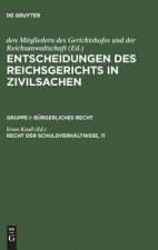 Entscheidungen des Reichsgerichts in Zivilsachen, Recht der Schuldverhaltnisse, 11