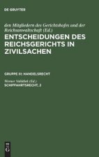 Entscheidungen des Reichsgerichts in Zivilsachen, Schiffahrtsrecht, 2