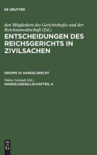 Entscheidungen des Reichsgerichts in Zivilsachen, Handelsgesellschaften, 4